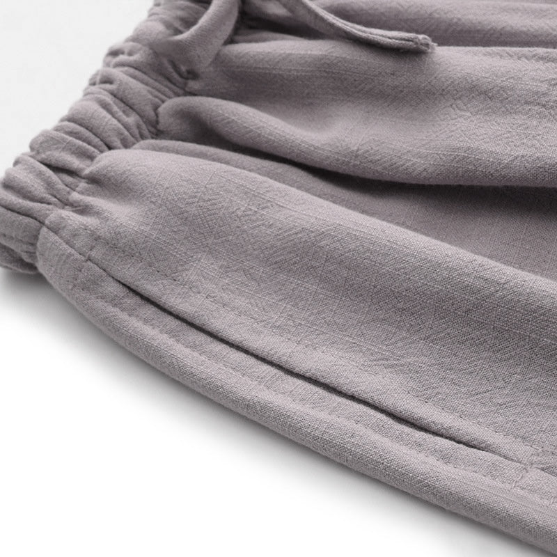Linen slacks plus-size pants