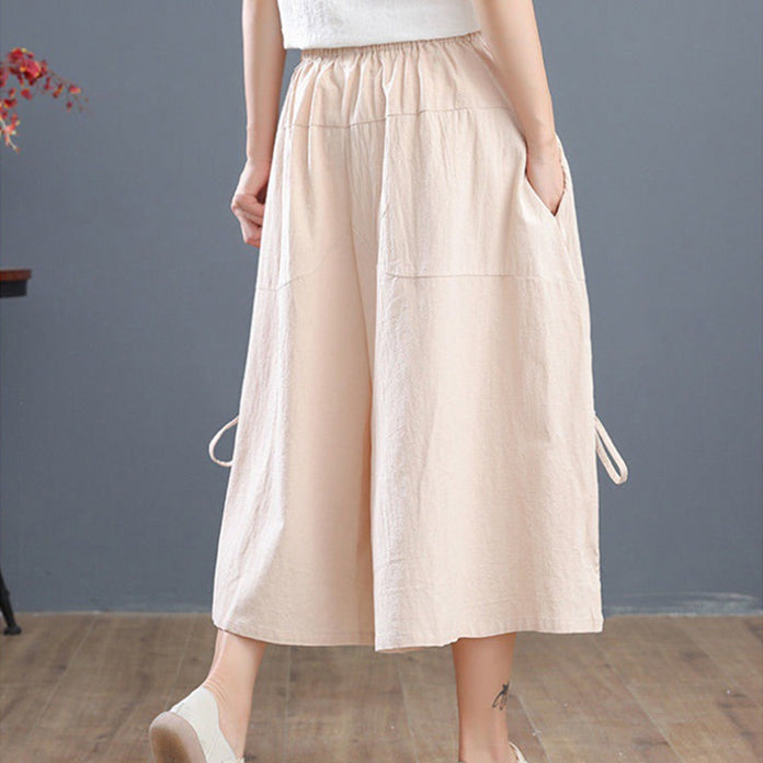 Stylish Custom Ladies' Cropped Trousers Capris