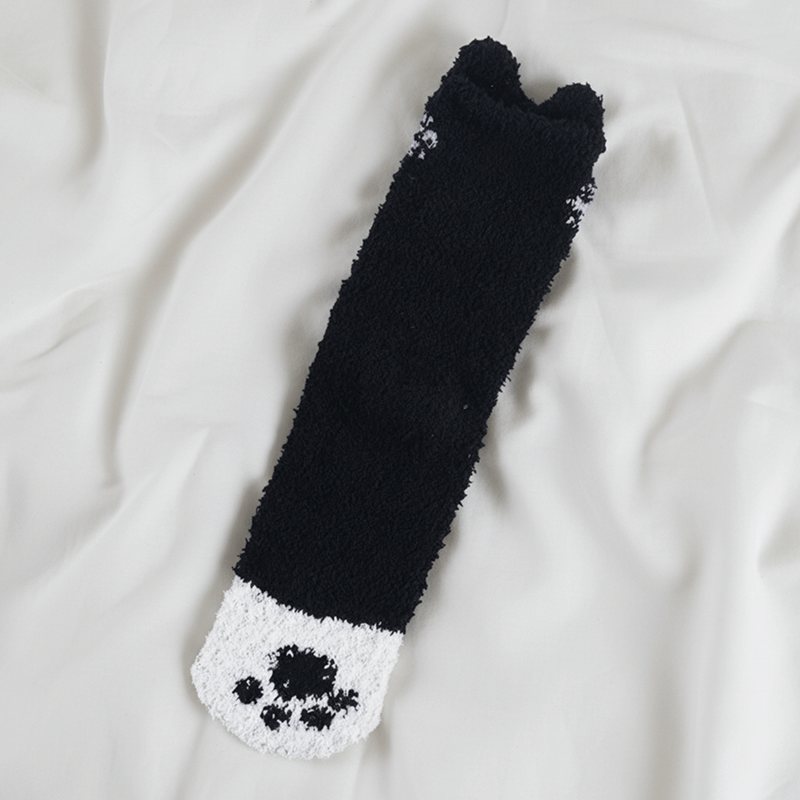 Cat Paw Bed Socks