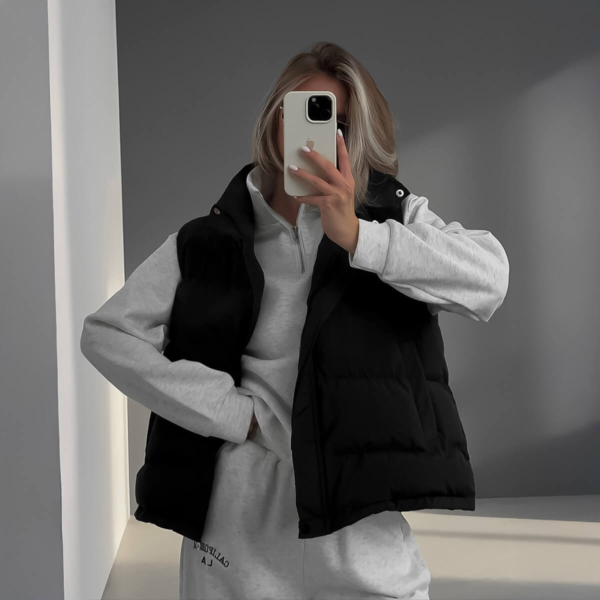 The Chic Hooded Puffer Gilet