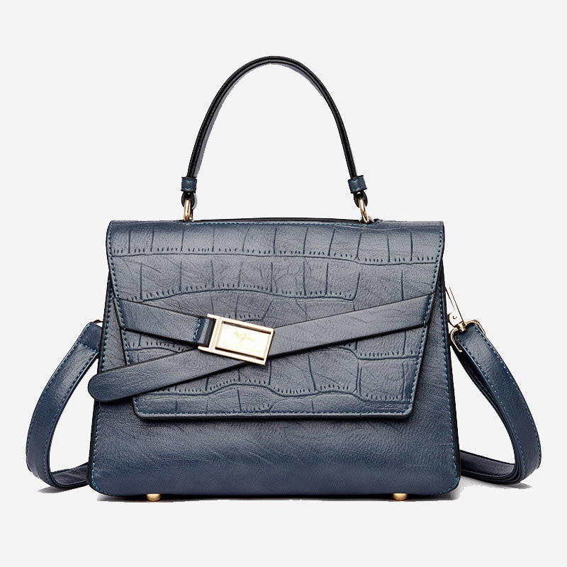 Genuine Leather Pebble Tote – Stylish & Spacious Shoulder Bag