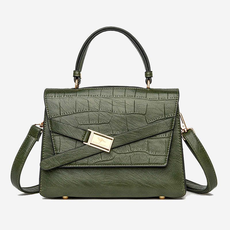 Genuine Leather Pebble Tote – Stylish & Spacious Shoulder Bag