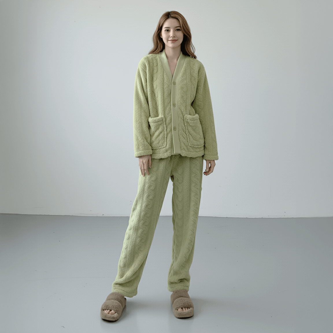 Cosy Fleece Sleepwear Lounge Set
