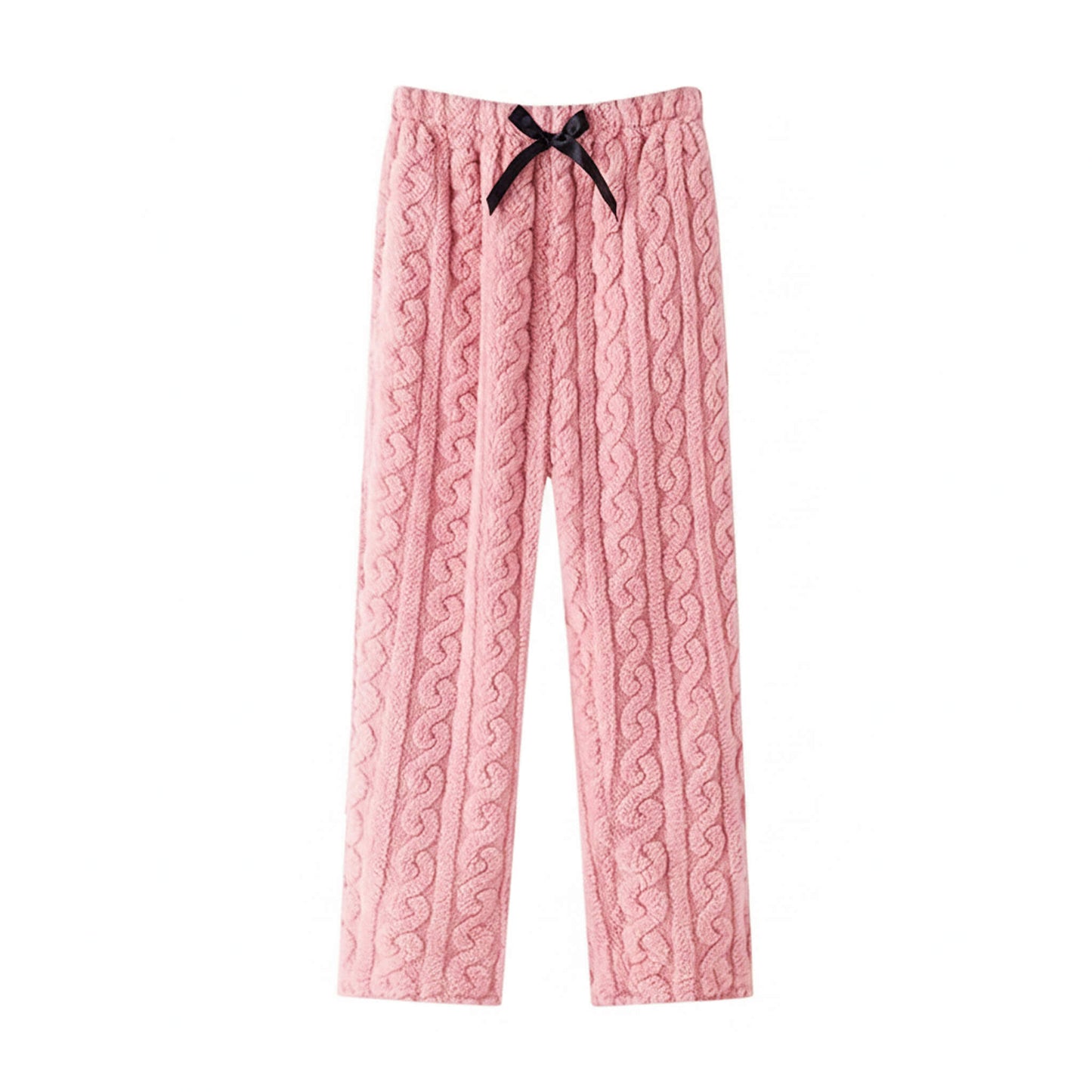 Waffle Knit Pyjama Trousers For Ladies