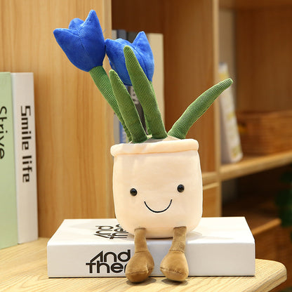 Cute Tulip Bouquet Plushie