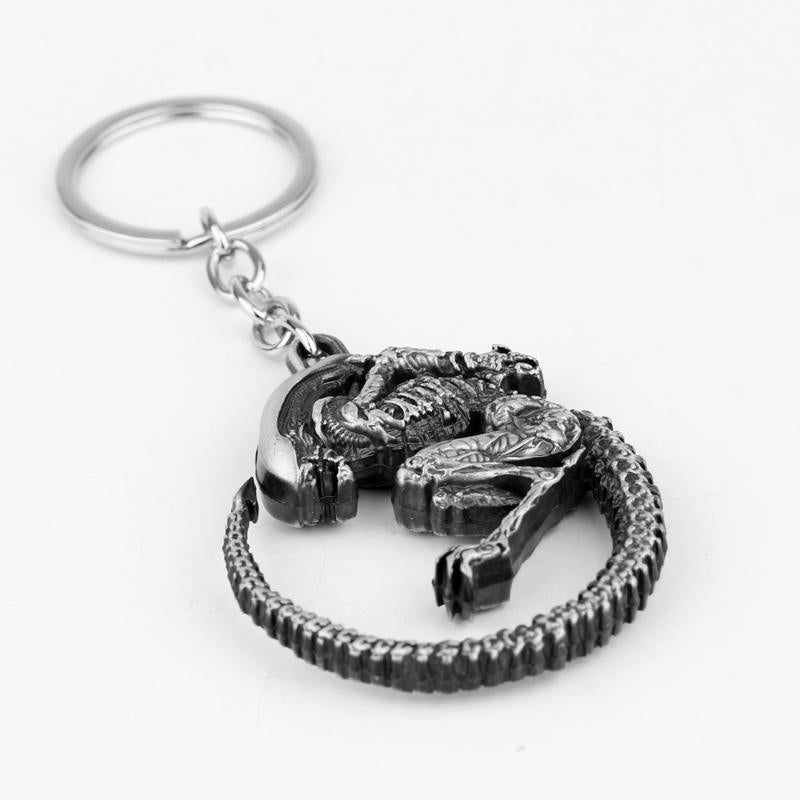Alien Xenomorph Battle Keyring