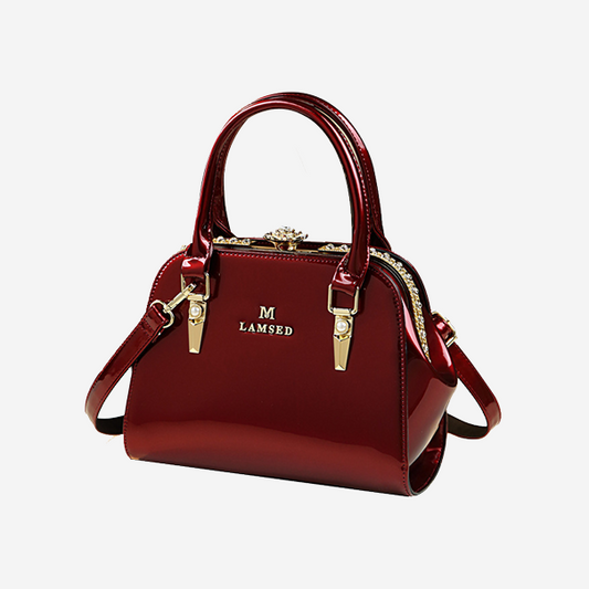 Elegant Leather Purse – Versatile Tote & Crossbody Shoulder Bag