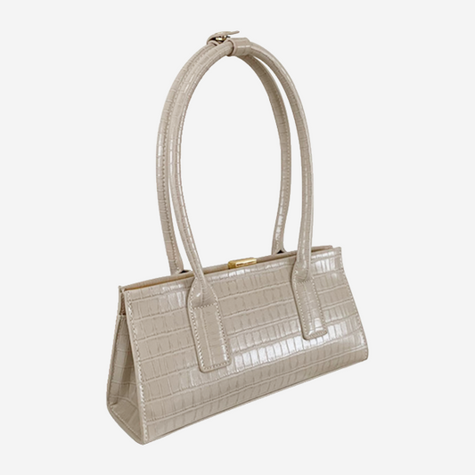 Stylish Crossbody Underarm Purse Elegant Texture Ladies Handbag