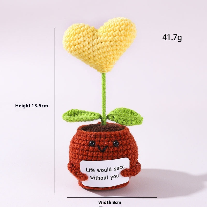 The Little Pot of Positivity — Heart (8 colours)