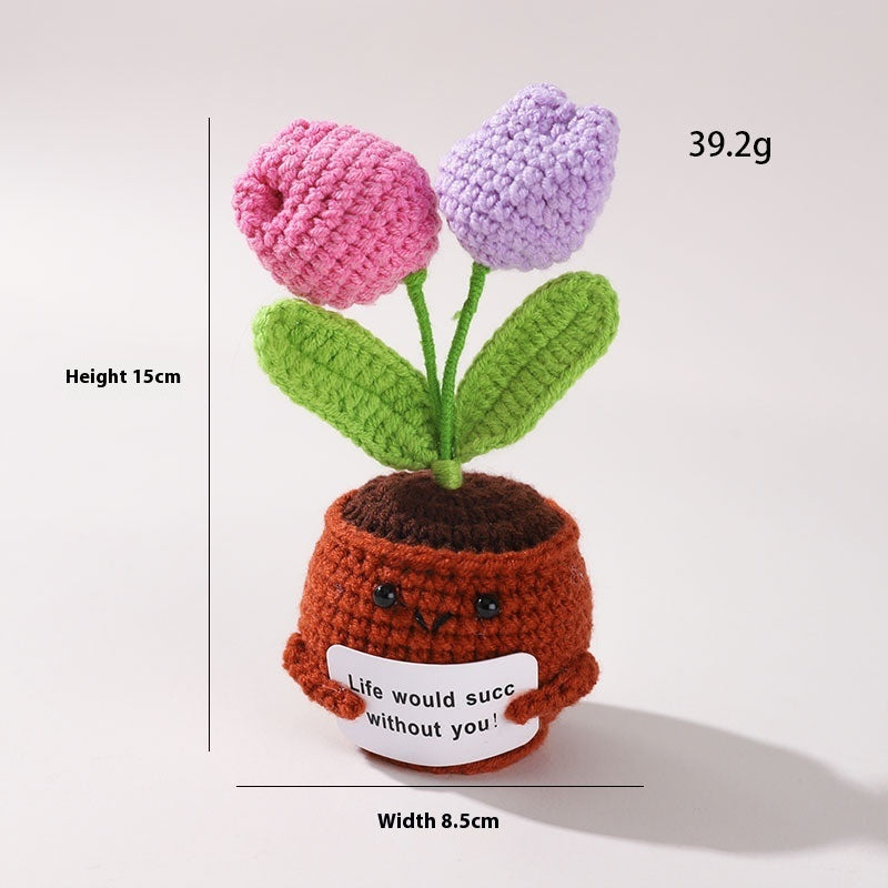 The Little Pot of Positivity — 2 Tulips (2 colours)