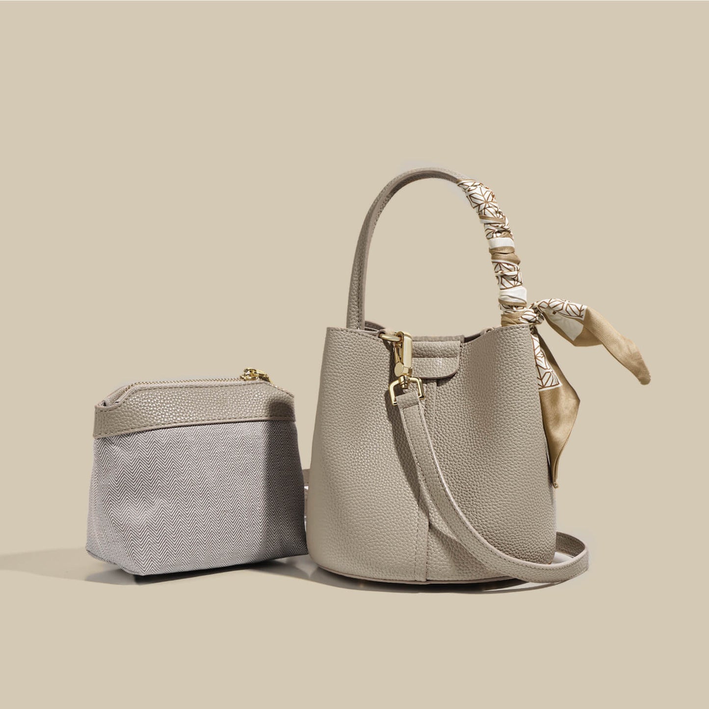 Premium Leather Modern Design Tote Handbags Ladies