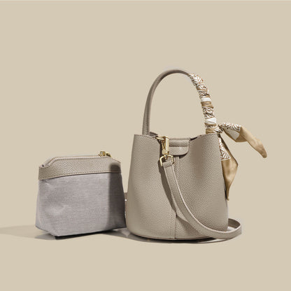 Premium Leather Modern Design Tote Handbags Ladies