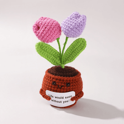 The Little Pot of Positivity — 2 Tulips (2 colours)