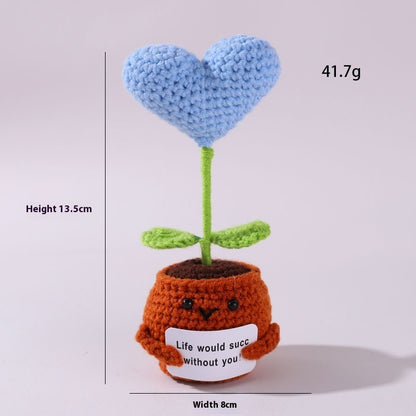 The Little Pot of Positivity — Heart (8 colours)