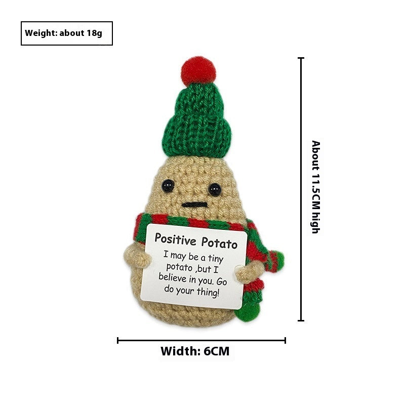 The Little Friend of Positivity — Christmas Potato (3 colours)