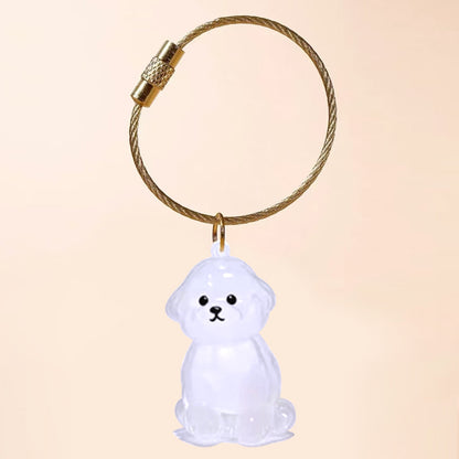 The Fluff-Ball Keyring — Puppy