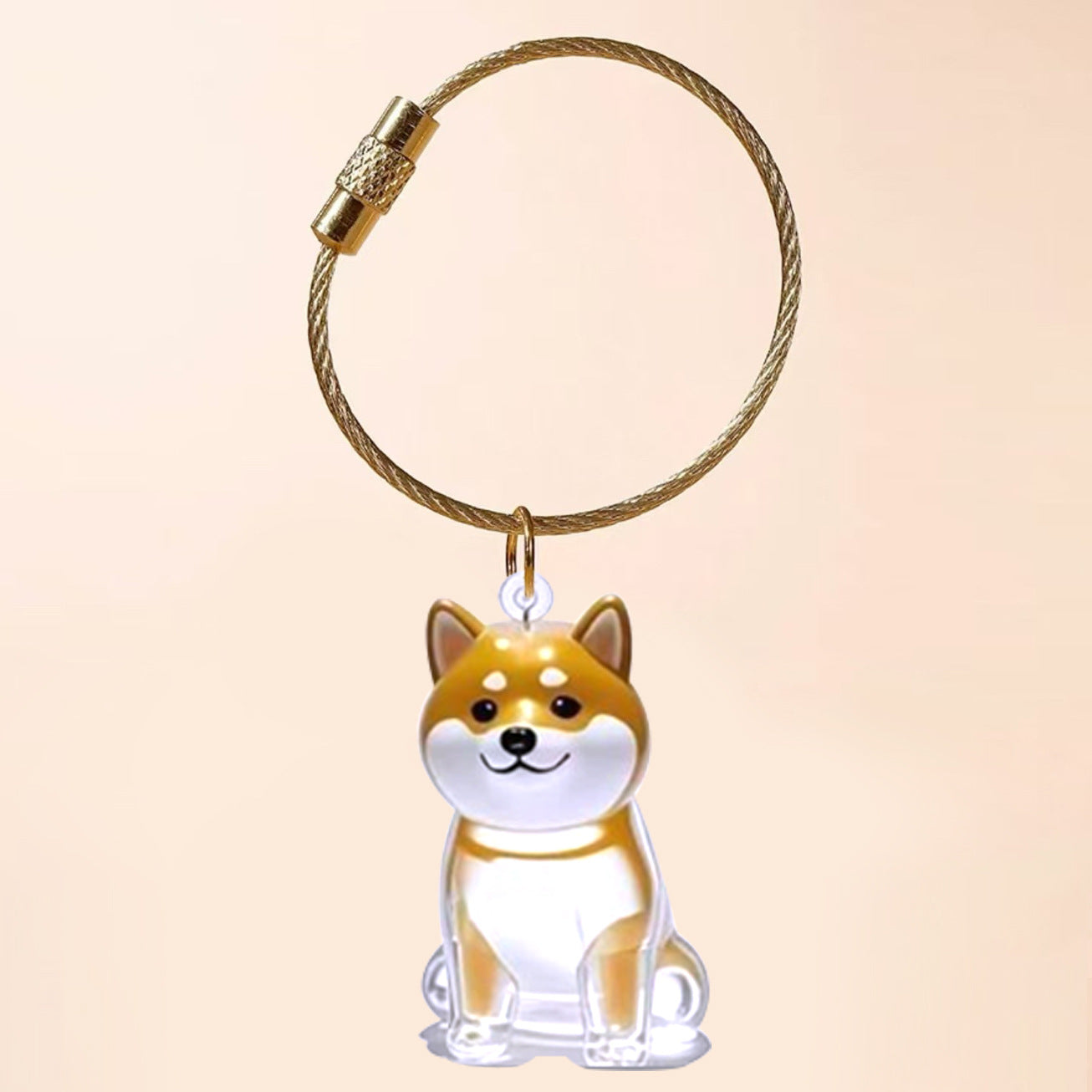 The Fluff-Ball Keyring — Puppy