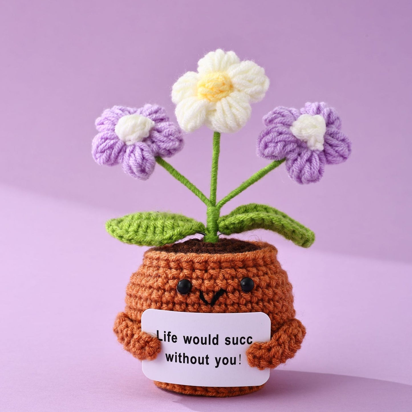 The Little Pot of Positivity — Puff Flower (6 colours)