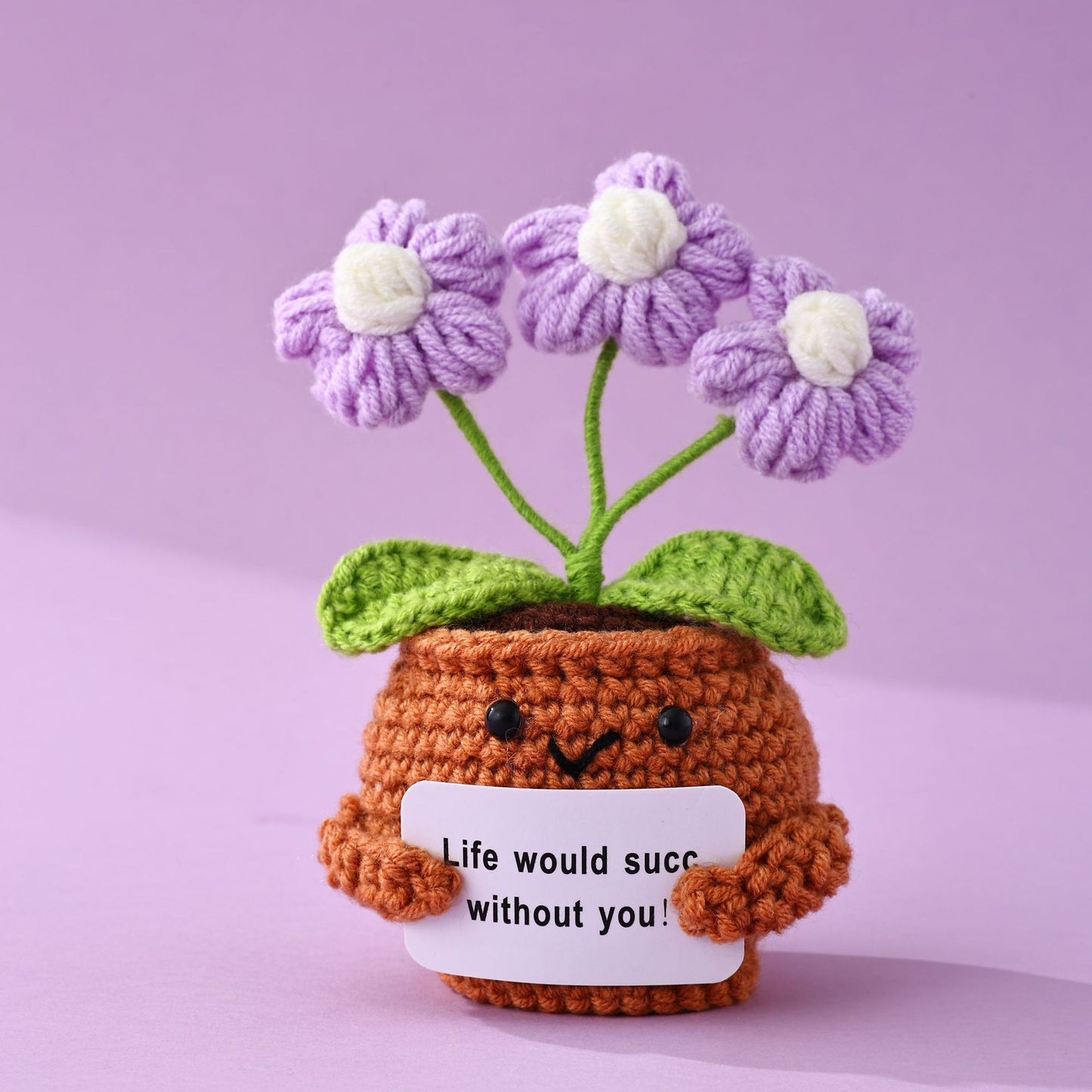 The Little Pot of Positivity — Puff Flower (6 colours)