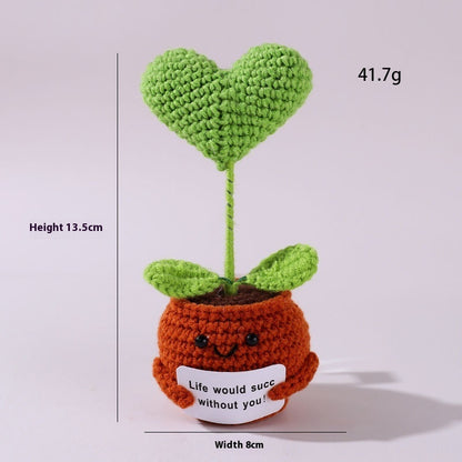 The Little Pot of Positivity — Heart (8 colours)