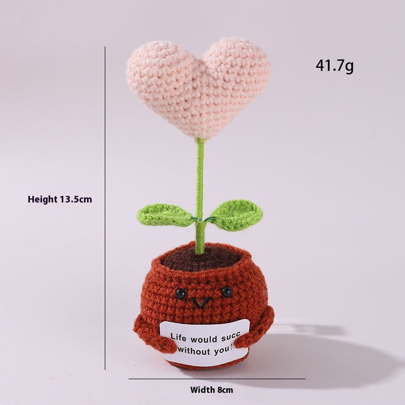 The Little Pot of Positivity — Heart (8 colours)