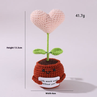 The Little Pot of Positivity — Heart (8 colours)