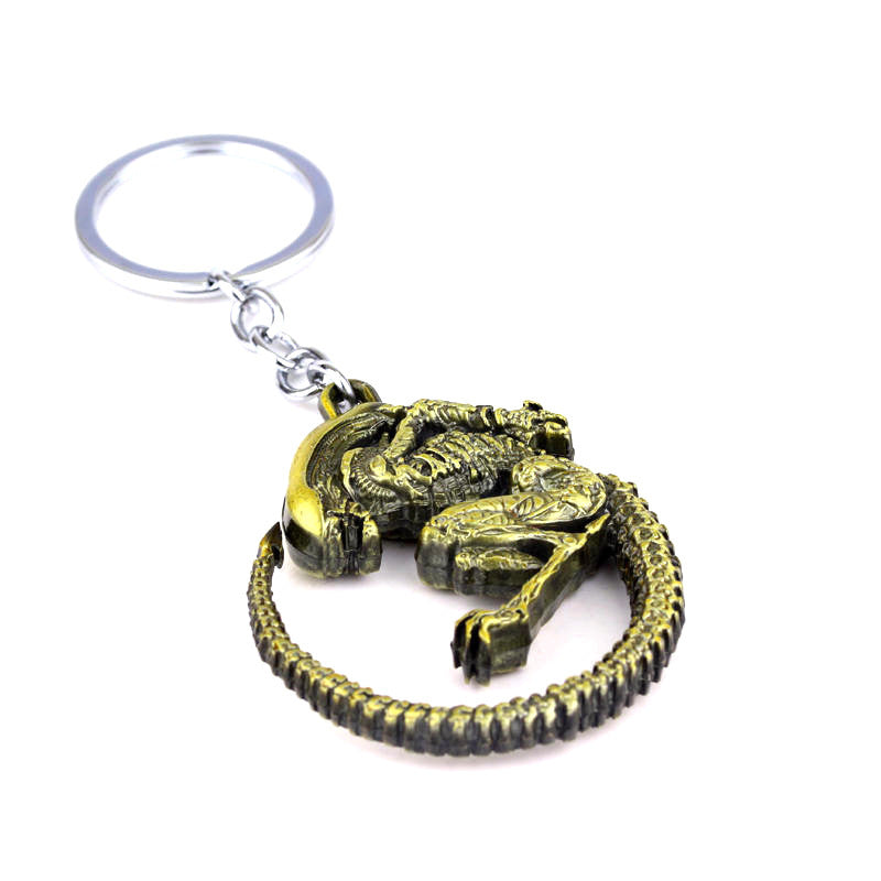 Alien Xenomorph Battle Keyring