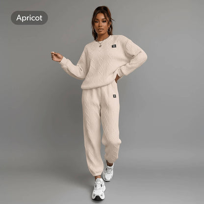 Cosy Cable‑Look Lounge Set