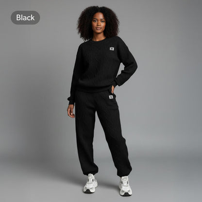 Cosy Cable‑Look Lounge Set