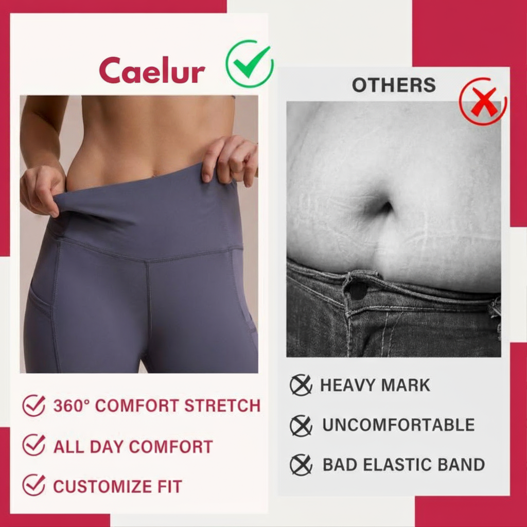 High Waisted Warm Fleece Lined Leggings