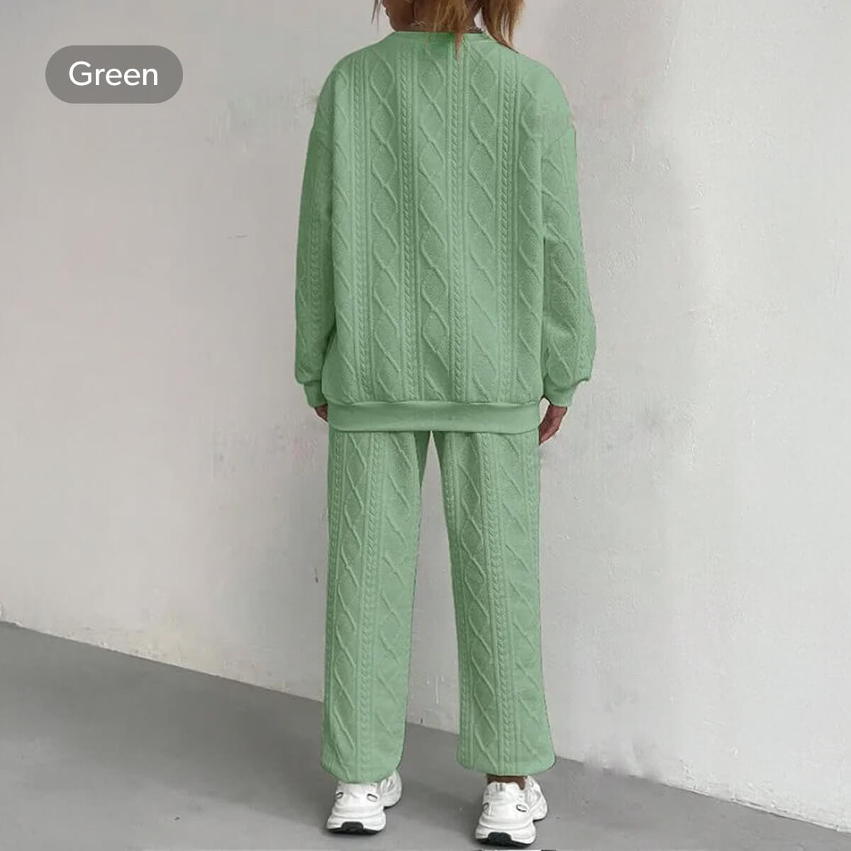 Cosy Cable‑Look Lounge Set