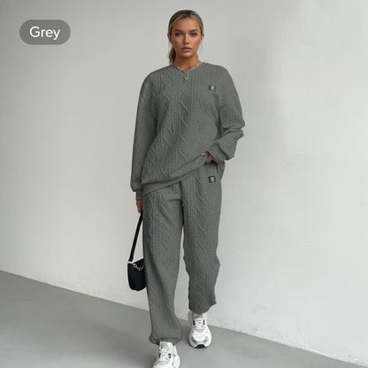 Cosy Cable‑Look Lounge Set