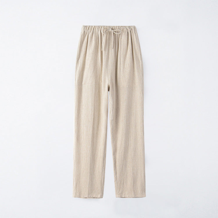 Linen slacks plus-size pants