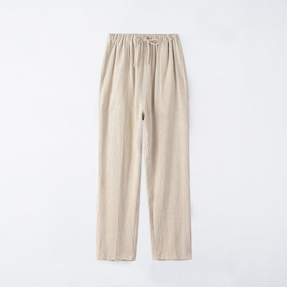 Linen slacks plus-size pants