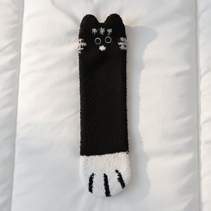 Cat Paw Bed Socks