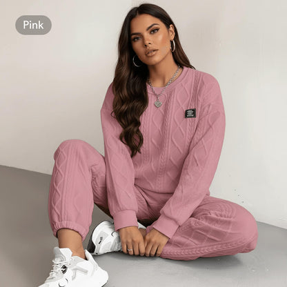 Cosy Cable‑Look Lounge Set