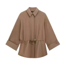 Kimono Style Brown Lounge Set