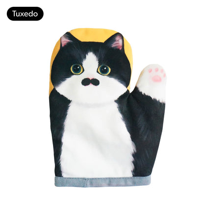 The 'Pawsome' Cat Oven Mitts (4 Designs)