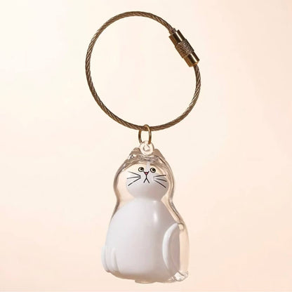 The Fluff-Ball Keyring — Kitty