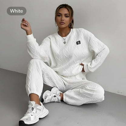 Cosy Cable‑Look Lounge Set