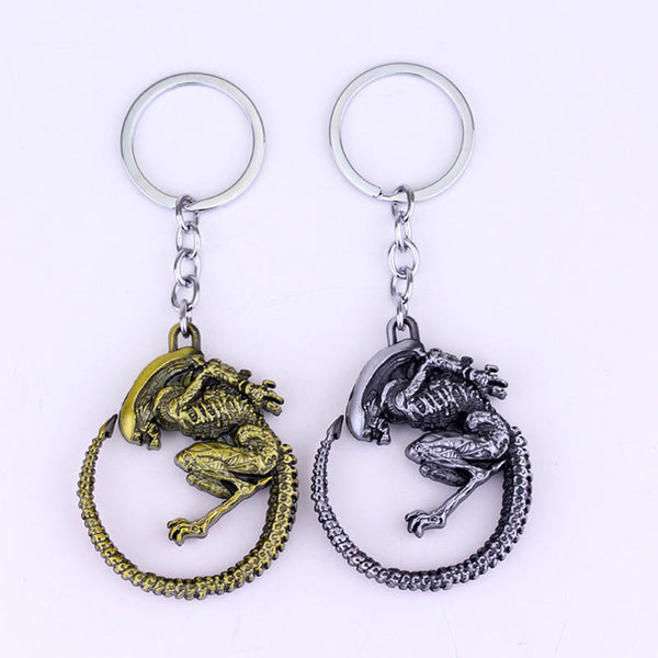 Alien Xenomorph Battle Keyring