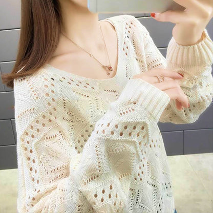Relaxed Knit Sweater Shirt