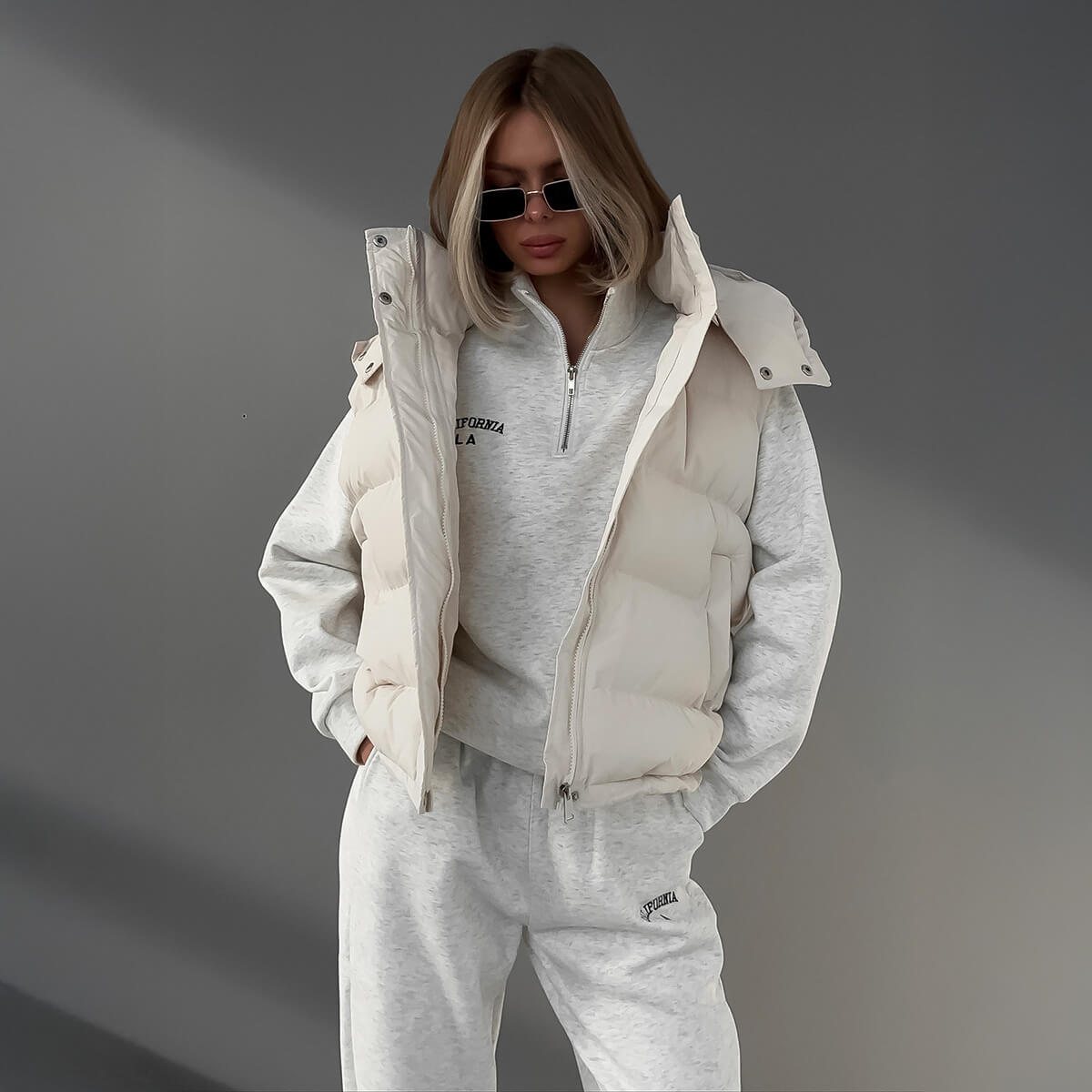 The Chic Hooded Puffer Gilet