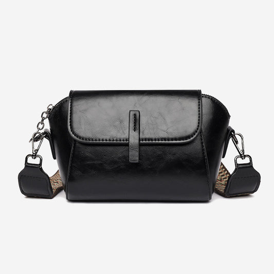 Elegant Oil Wax Leather Handbag
