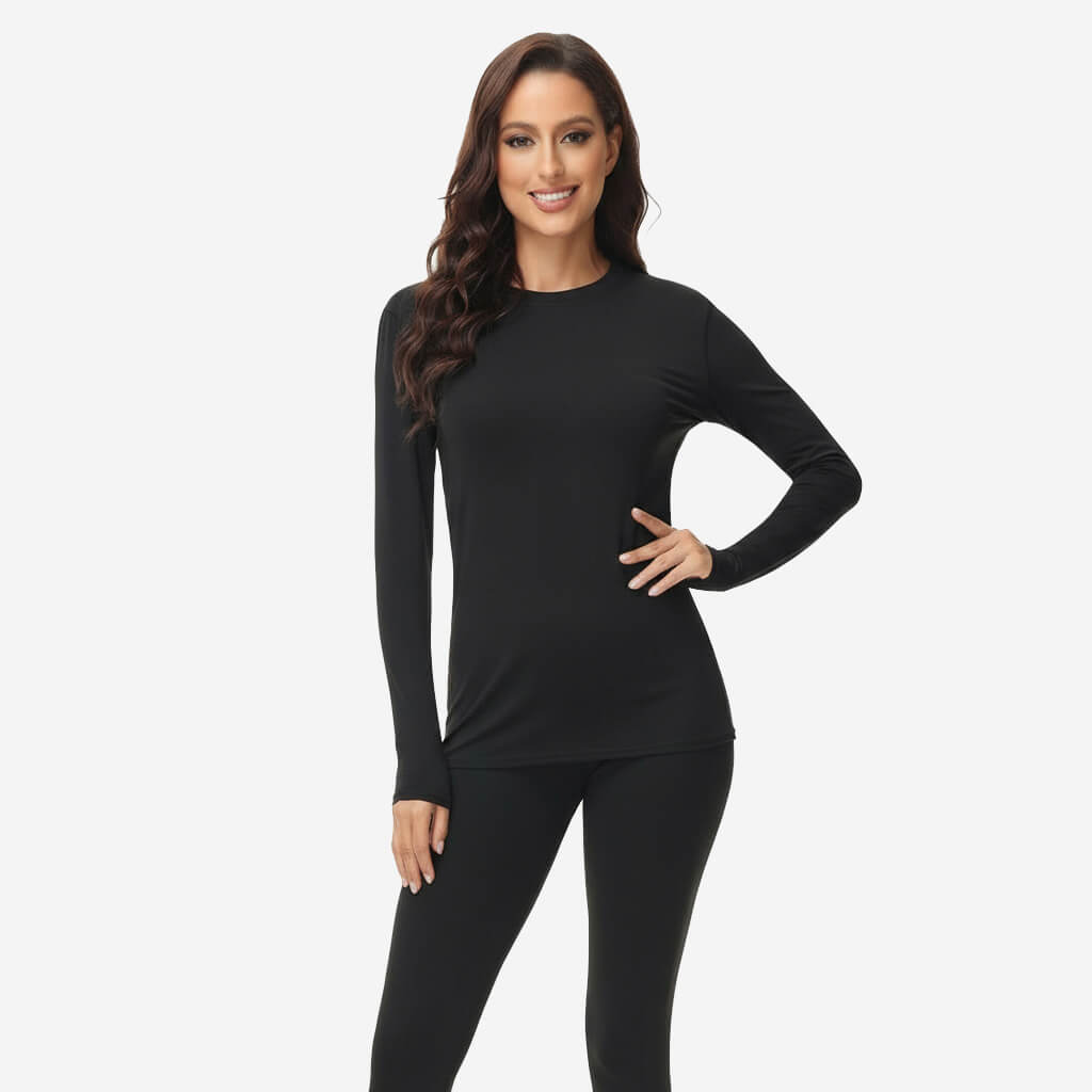 Ladies' Crew Neck Thermal Base Layer Set