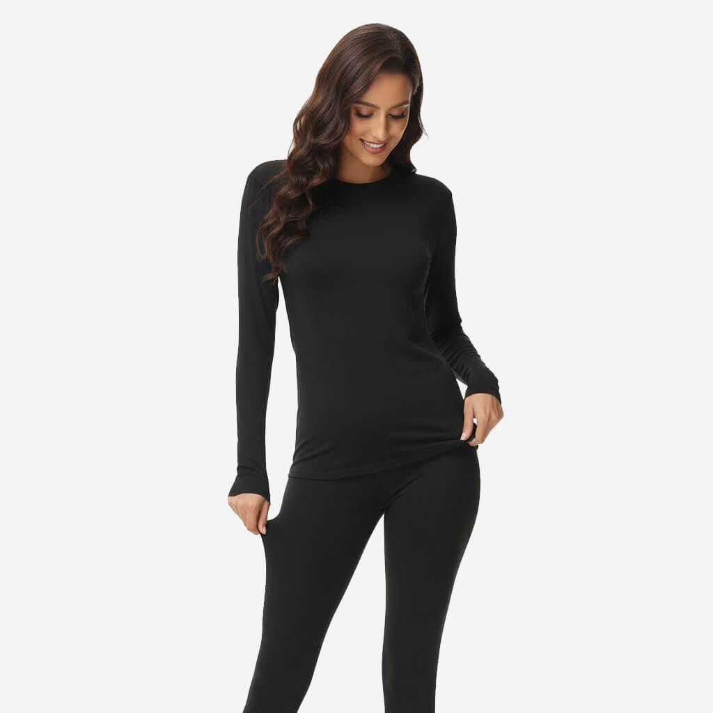 Ladies' Crew Neck Thermal Base Layer Set