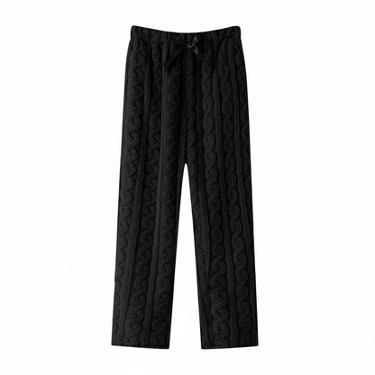 Waffle Knit Pyjama Trousers For Ladies