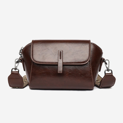 Elegant Oil Wax Leather Handbag
