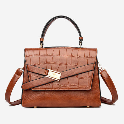 Genuine Leather Pebble Tote – Stylish & Spacious Shoulder Bag
