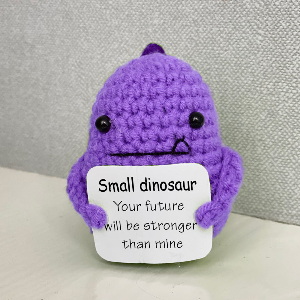 The Little Friend of Positivity — Dinosaur (Purple)